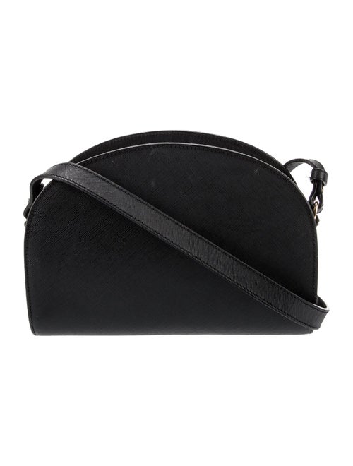 A.P.C. Saffiano Leather Crossbody Bag