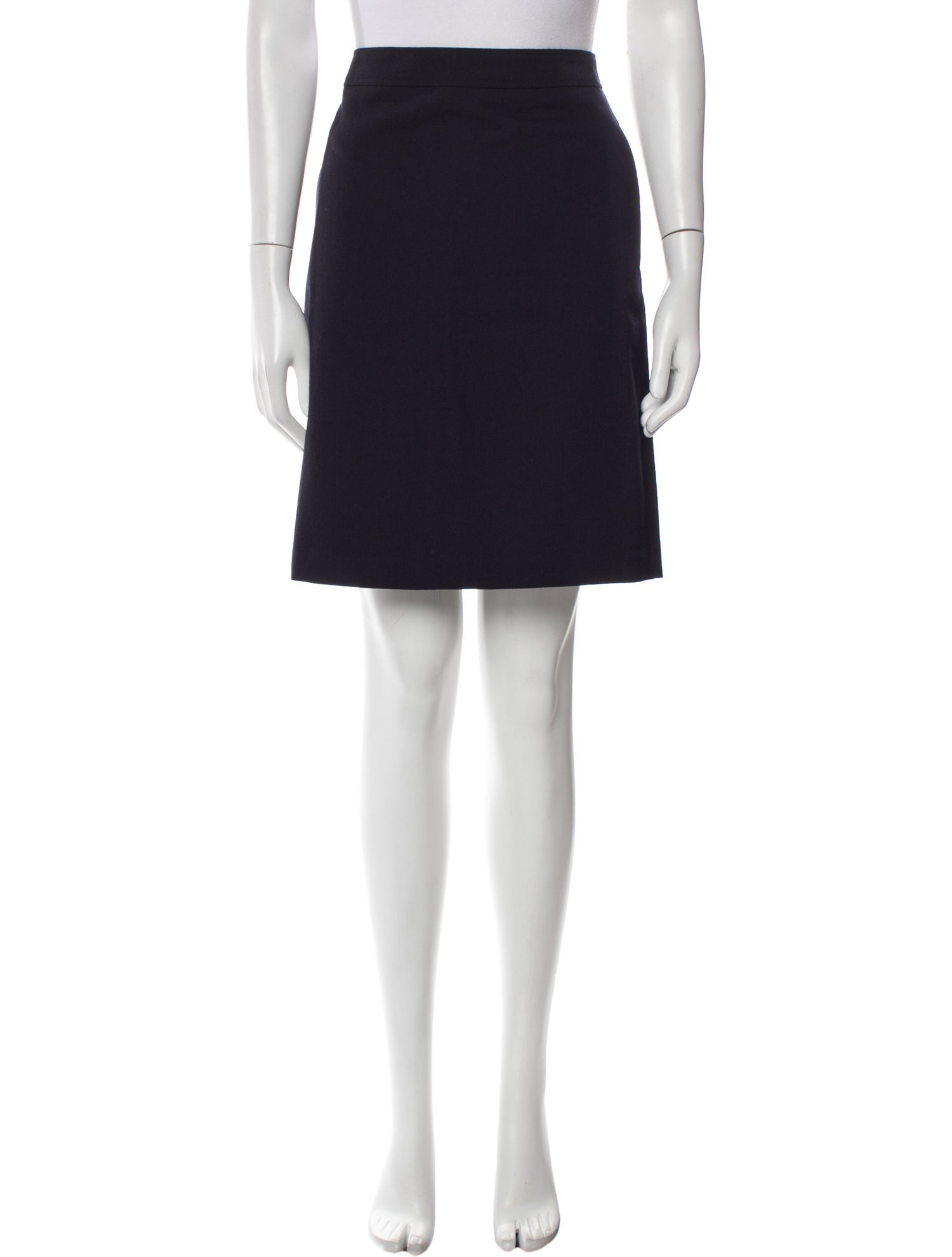 A.P.C. Virgin Wool Knee-Length Skirt