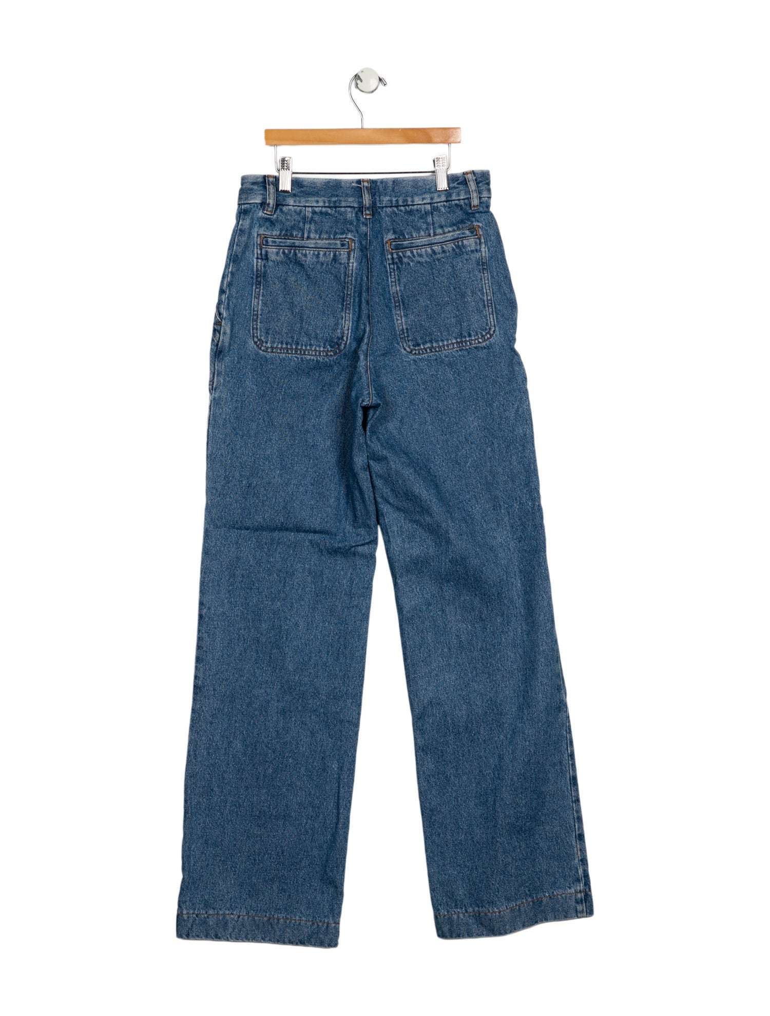 A.P.C. Mid-Rise Wide Leg Jeans