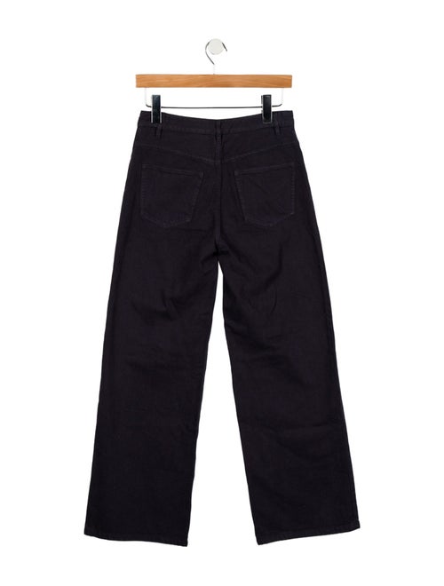 A.P.C. Mid-Rise Wide Leg Jeans