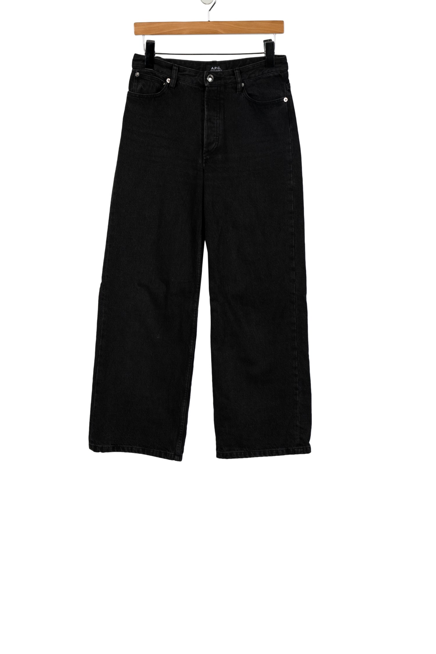 A.P.C. Mid-Rise Wide Leg Jeans