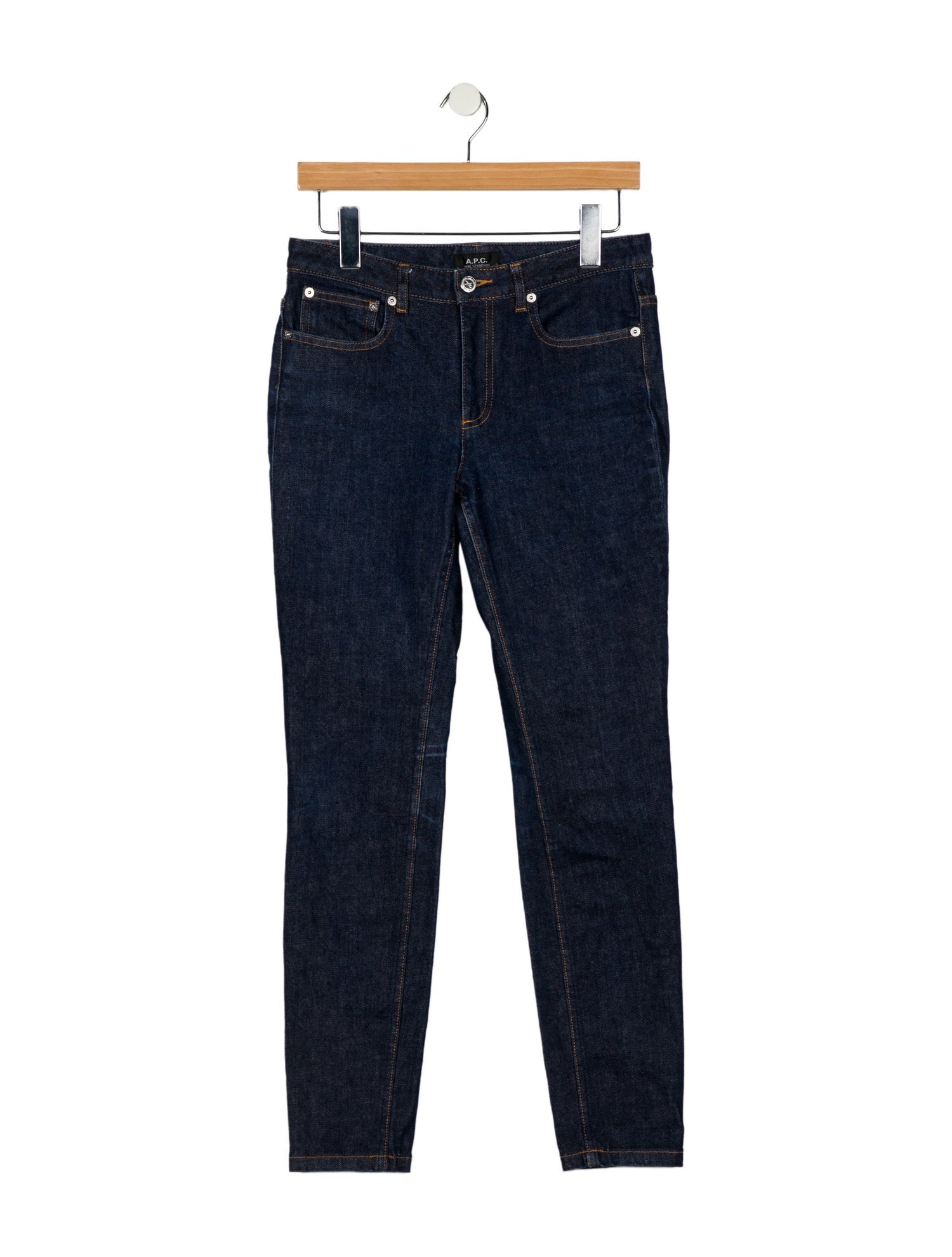 A.P.C. Mid-Rise Skinny Leg Jeans