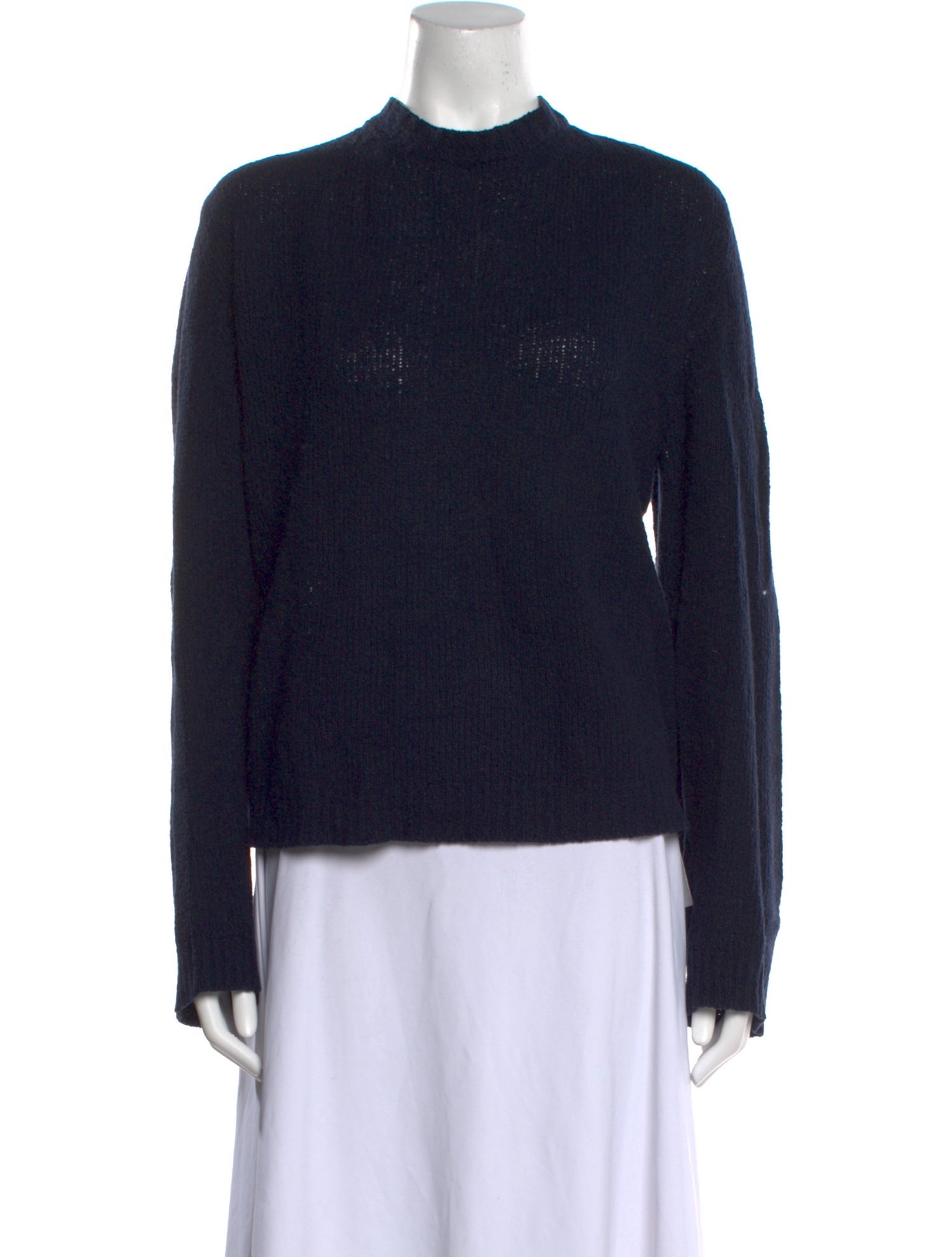 A.P.C. Mock Neck Long Sleeve Sweatshirt