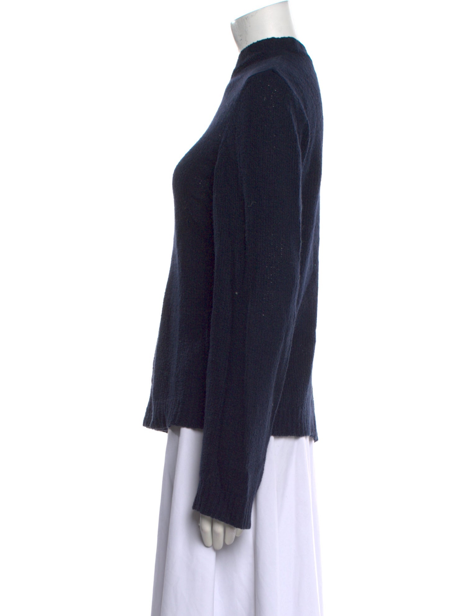 A.P.C. Mock Neck Long Sleeve Sweatshirt