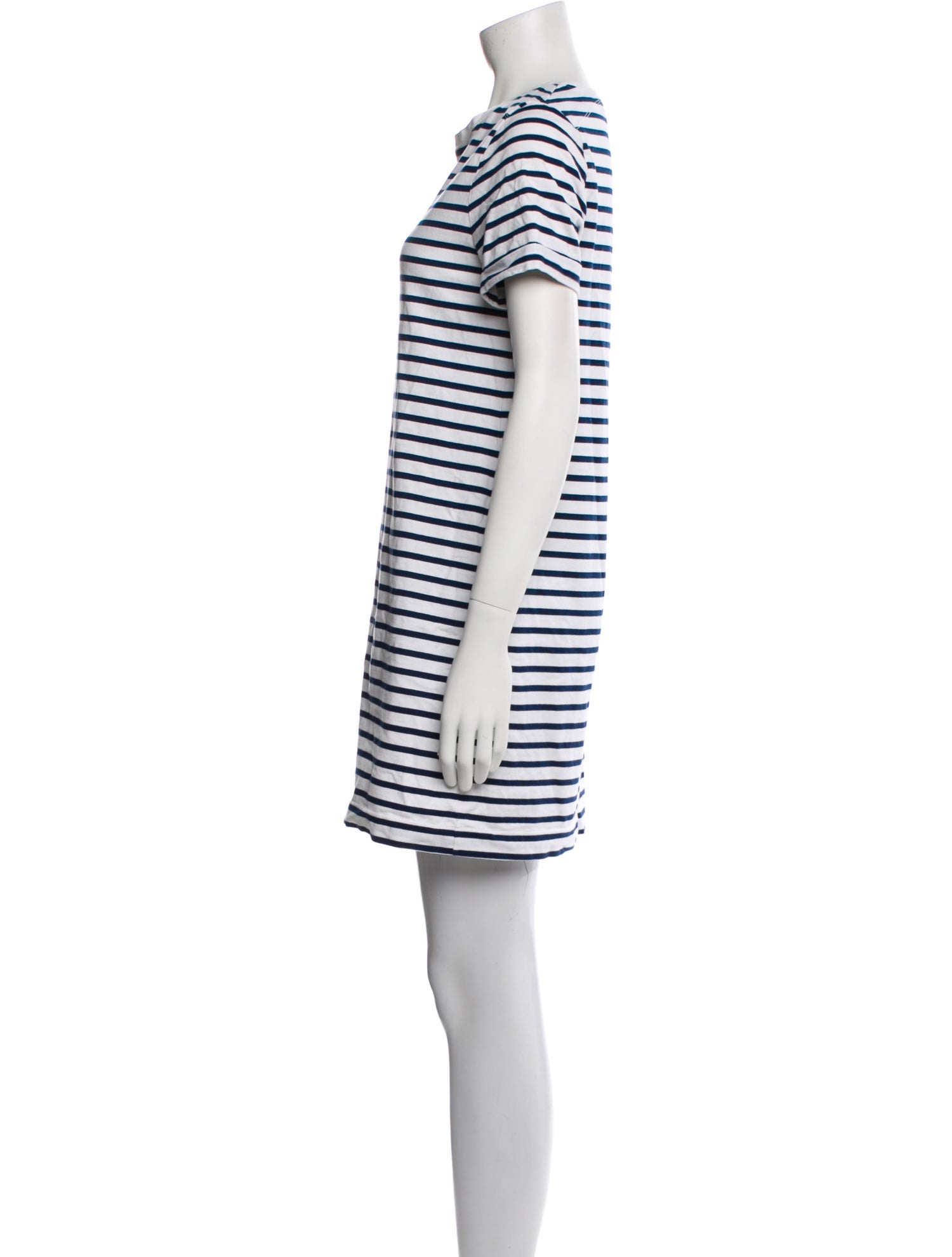 A.P.C. Striped Mini Dress