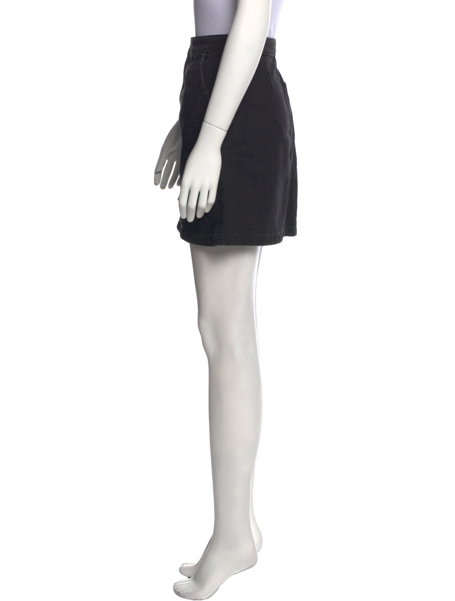 A.P.C. Embroidered Accent Mini Skirt