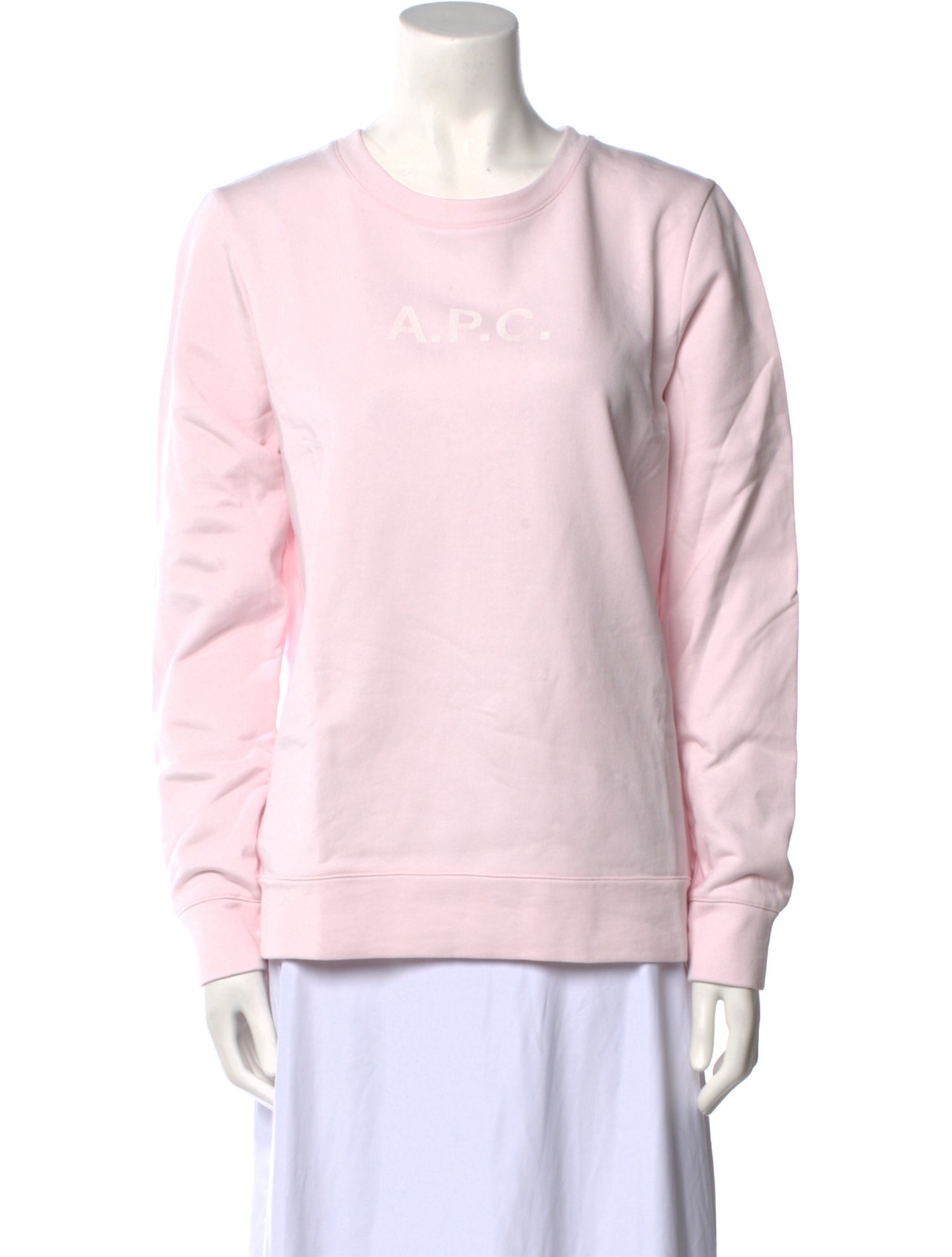 A.P.C. Crew Neck Long Sleeve Sweatshirt