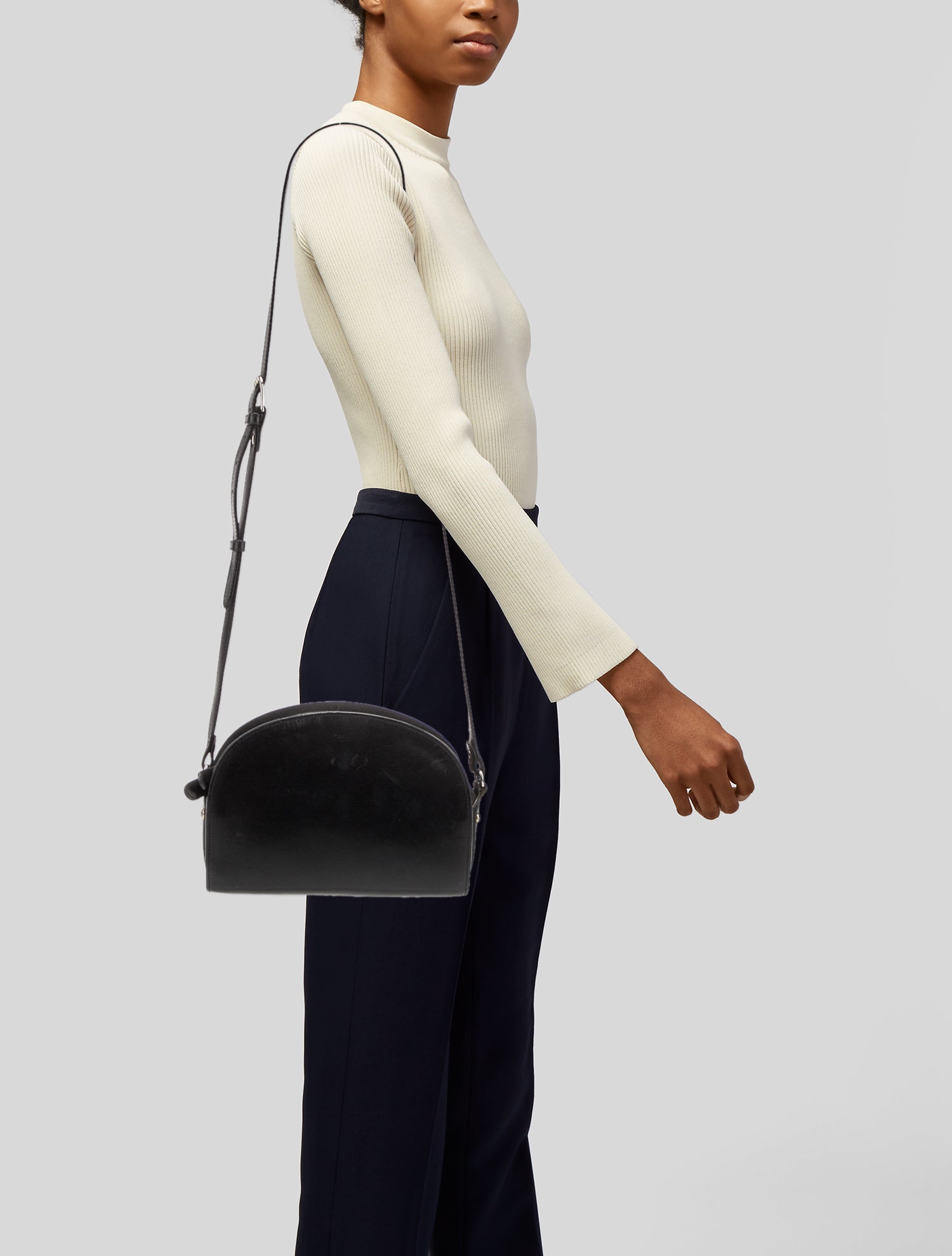 A.P.C. Leather Crossbody Bag