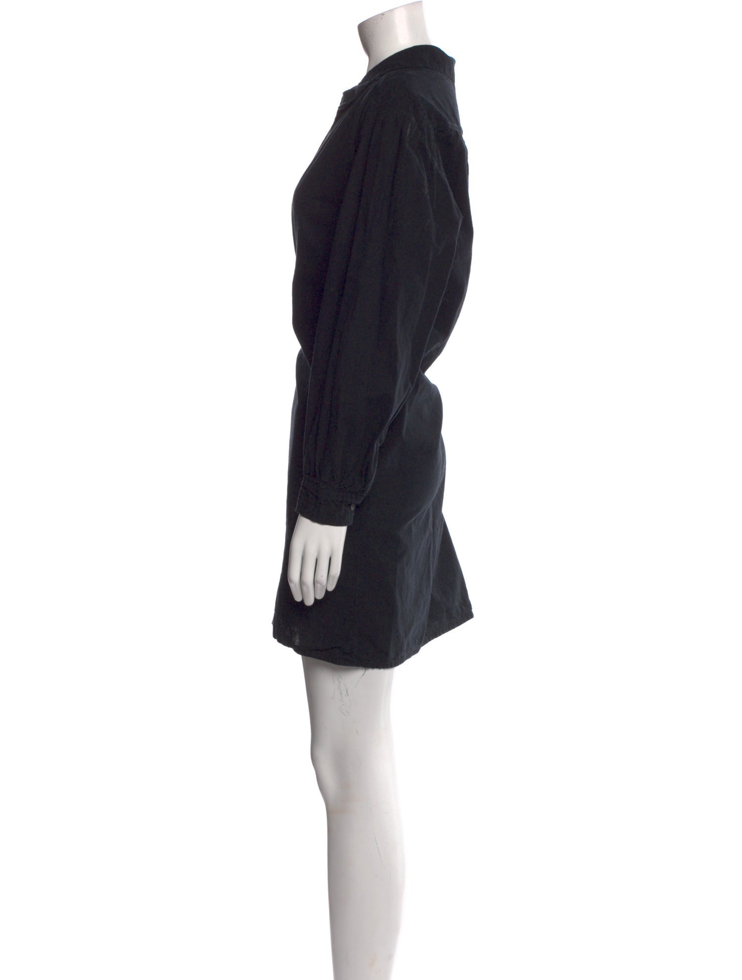 A.P.C. V-Neck Mini Dress