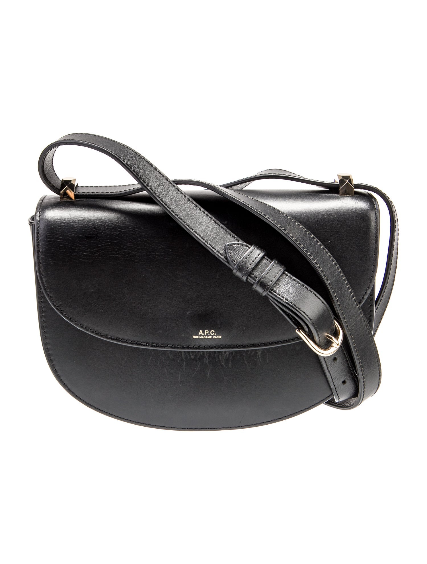 A.P.C. Leather Crossbody Bag