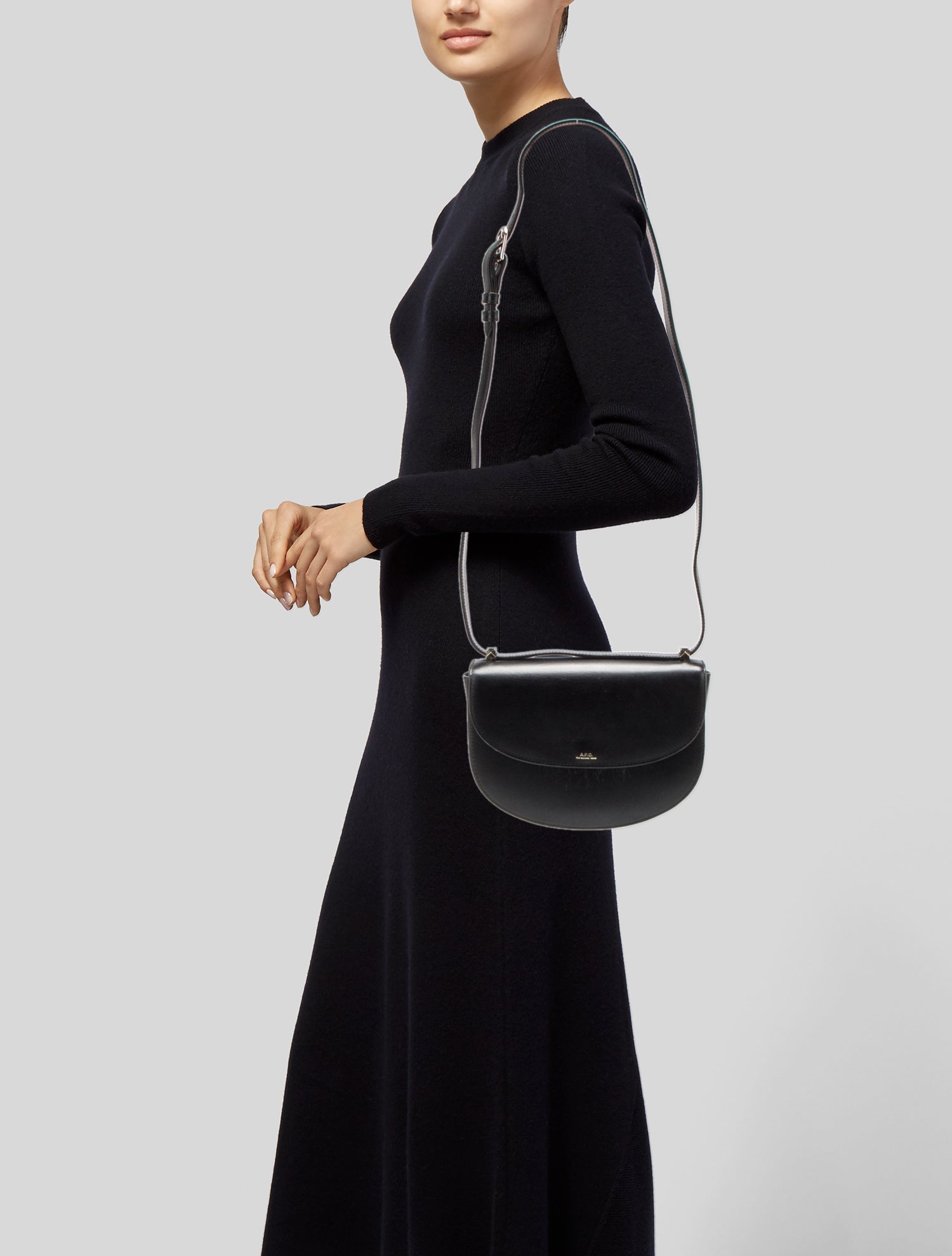 A.P.C. Leather Crossbody Bag