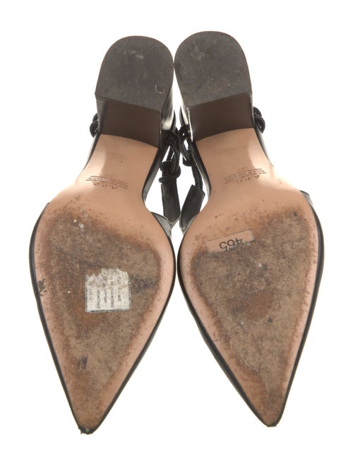 A.P.C. Leather Slingback Pumps
