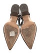 A.P.C. Leather Slingback Pumps