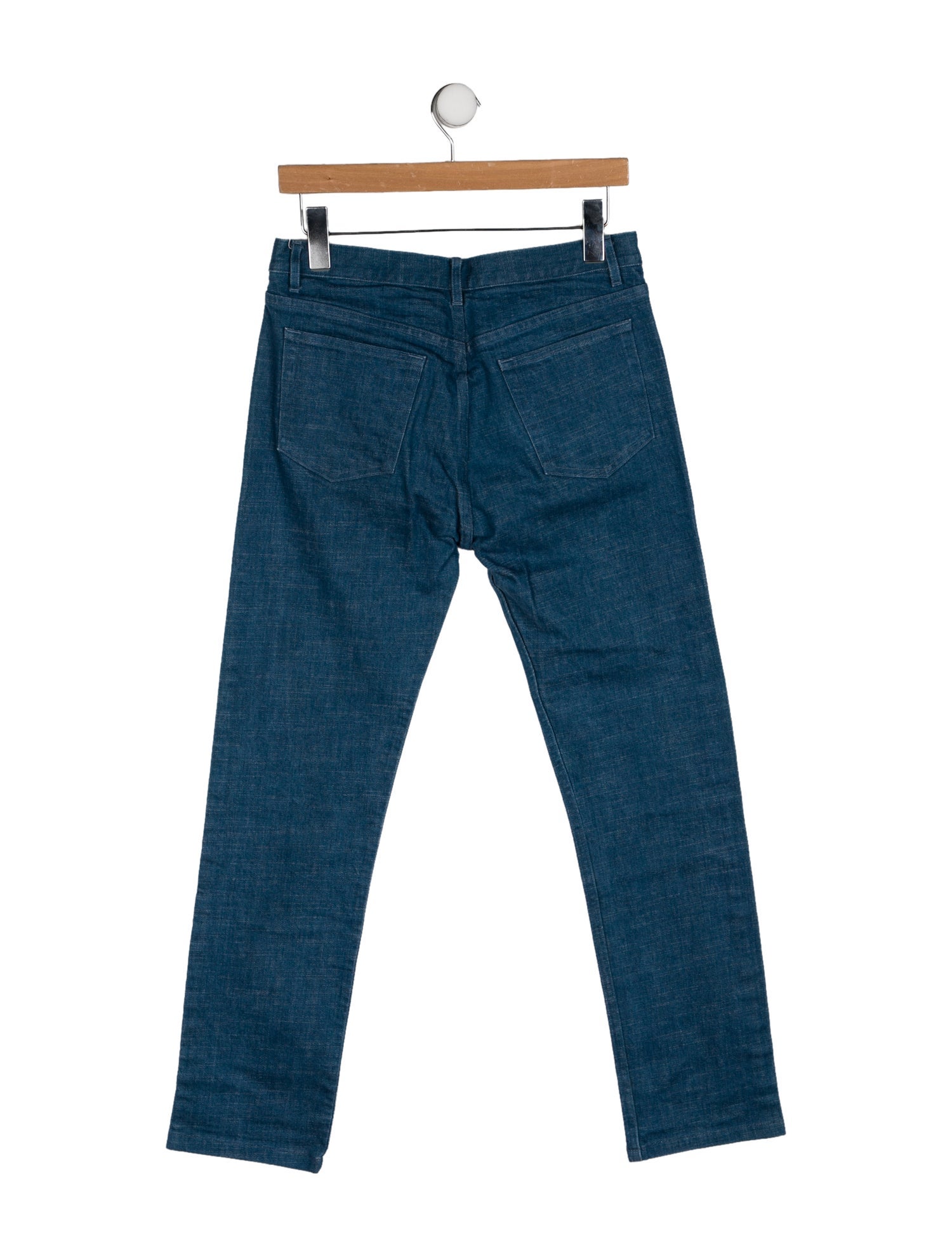 A.P.C. High-Rise Straight Leg Jeans