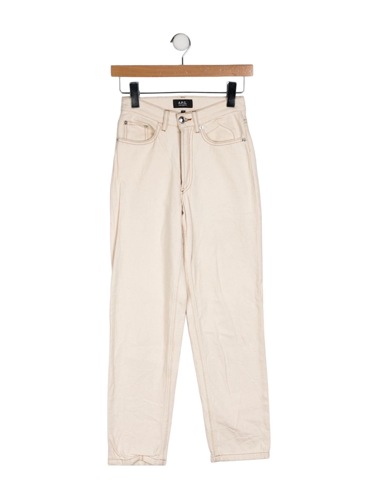 A.P.C. Mid-Rise Straight Leg Jeans