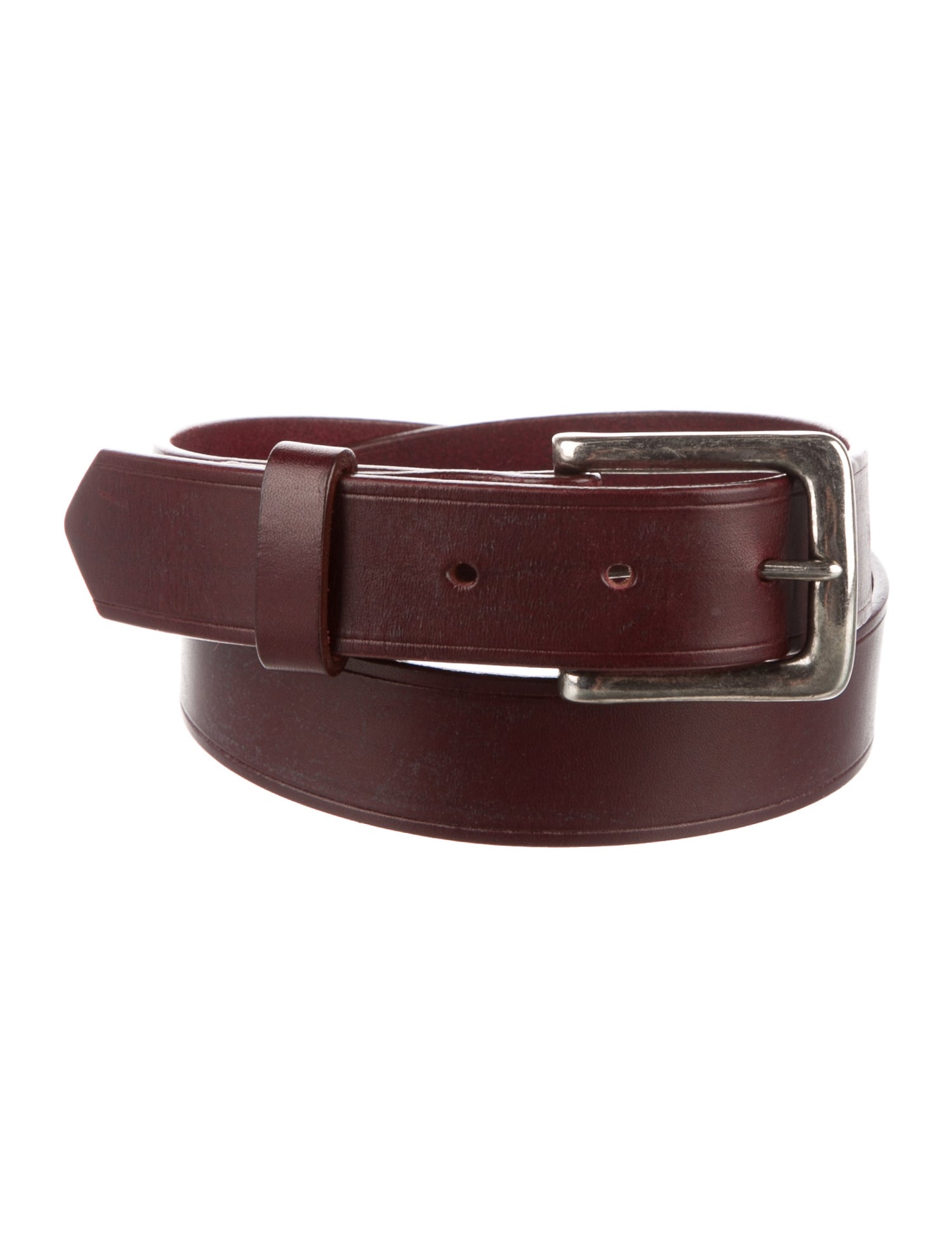 A.P.C. Skinny Leather Belt