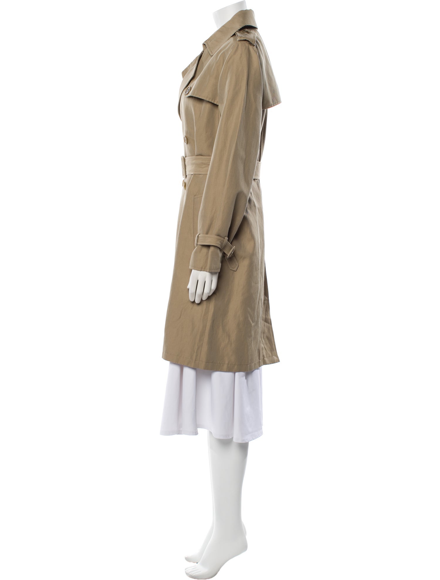 A.P.C. Lou Wool Trench Coat