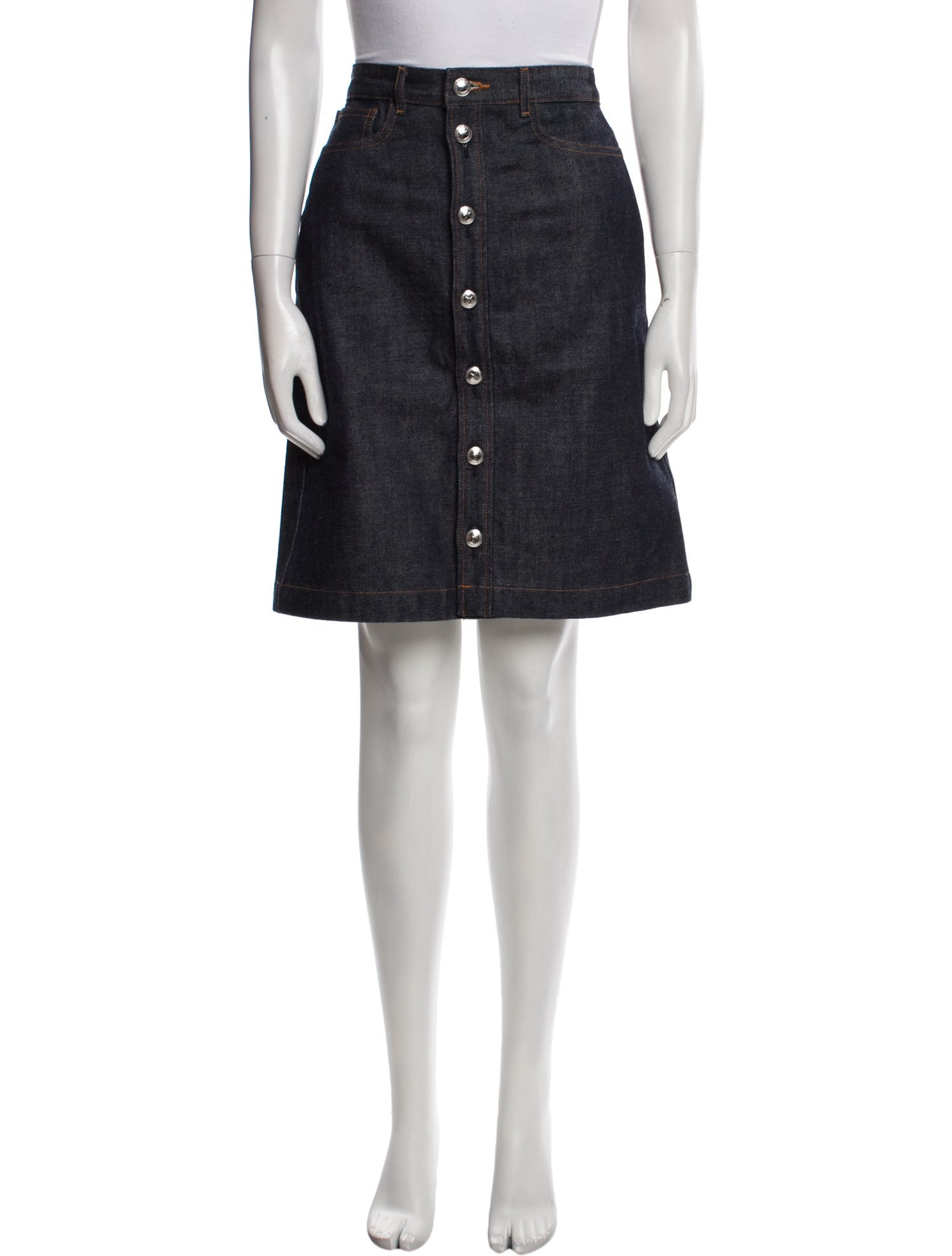 A.P.C. Knee-Length Skirt