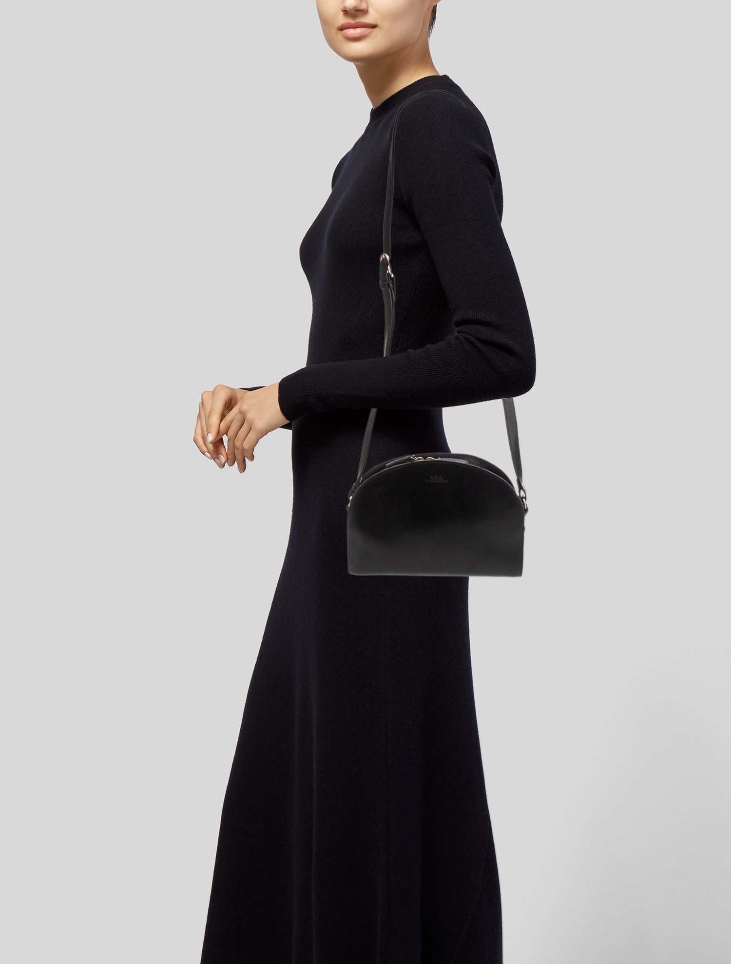 A.P.C. Leather Crossbody Bag