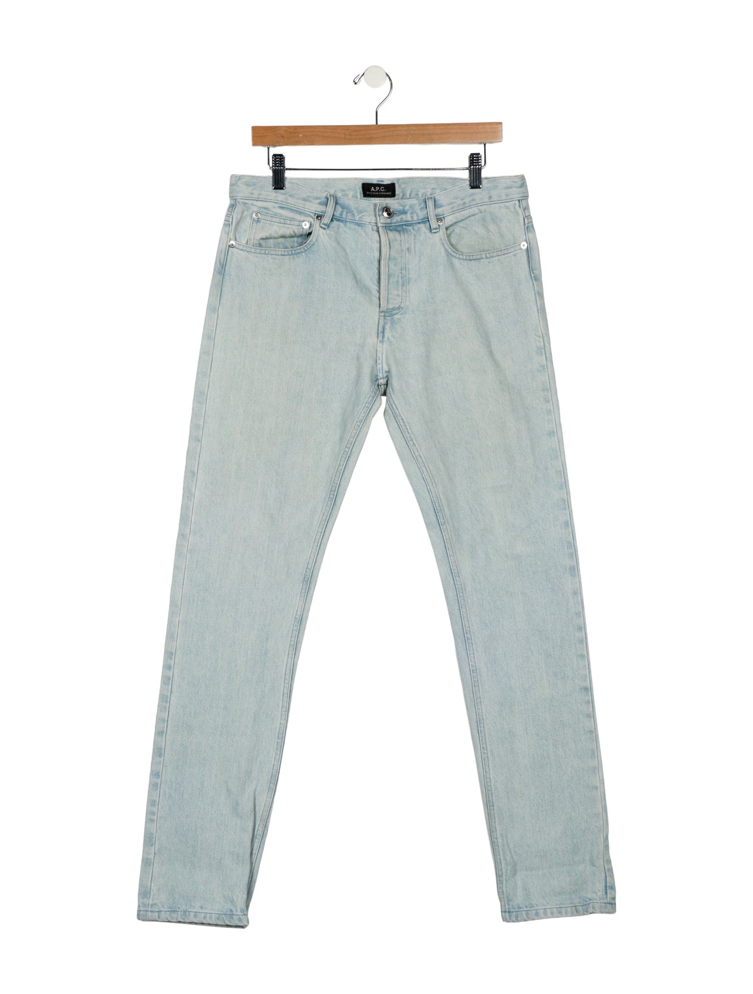 A.P.C. Mid-Rise Straight Leg Jeans