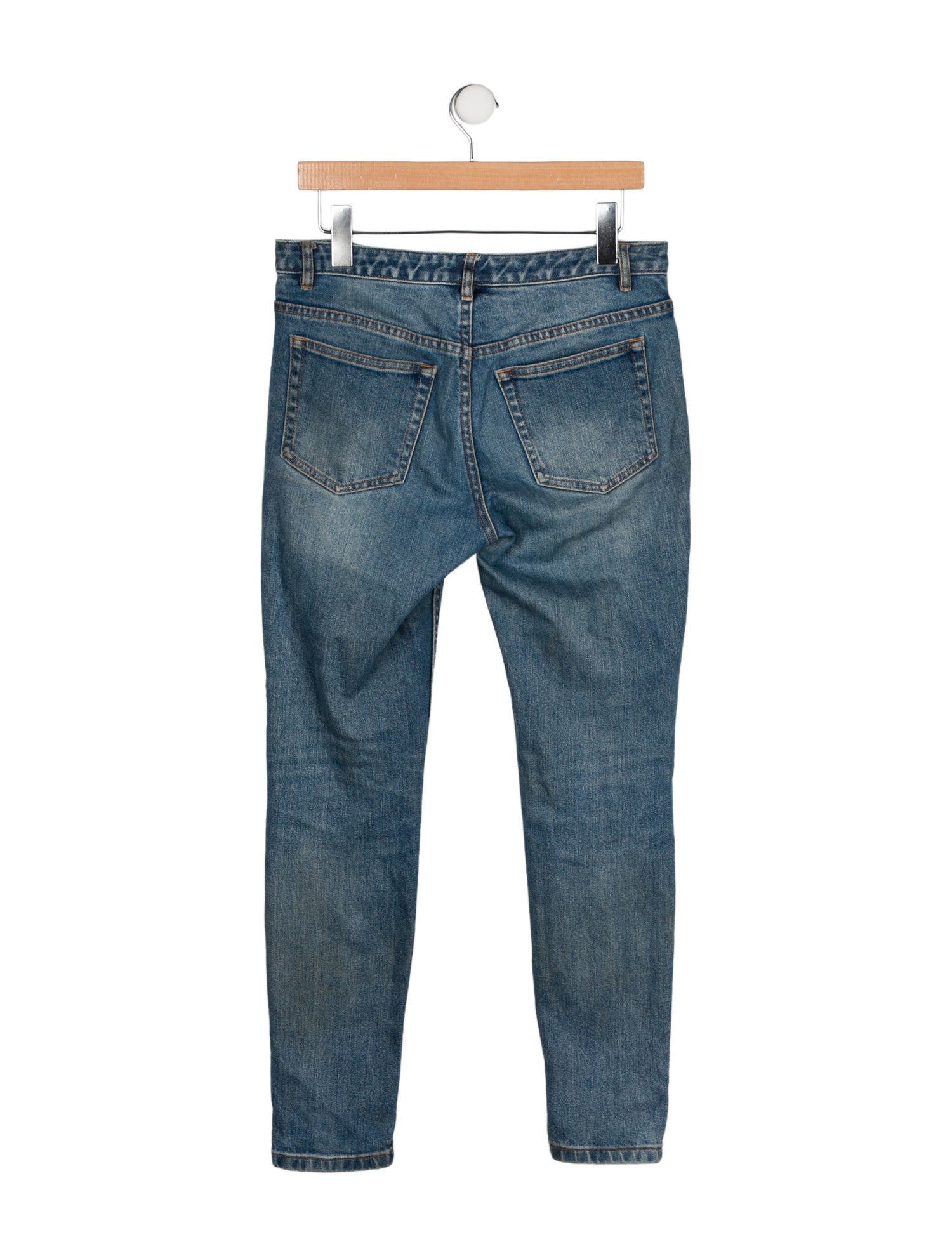 A.P.C. Mid-Rise Skinny Leg Jeans