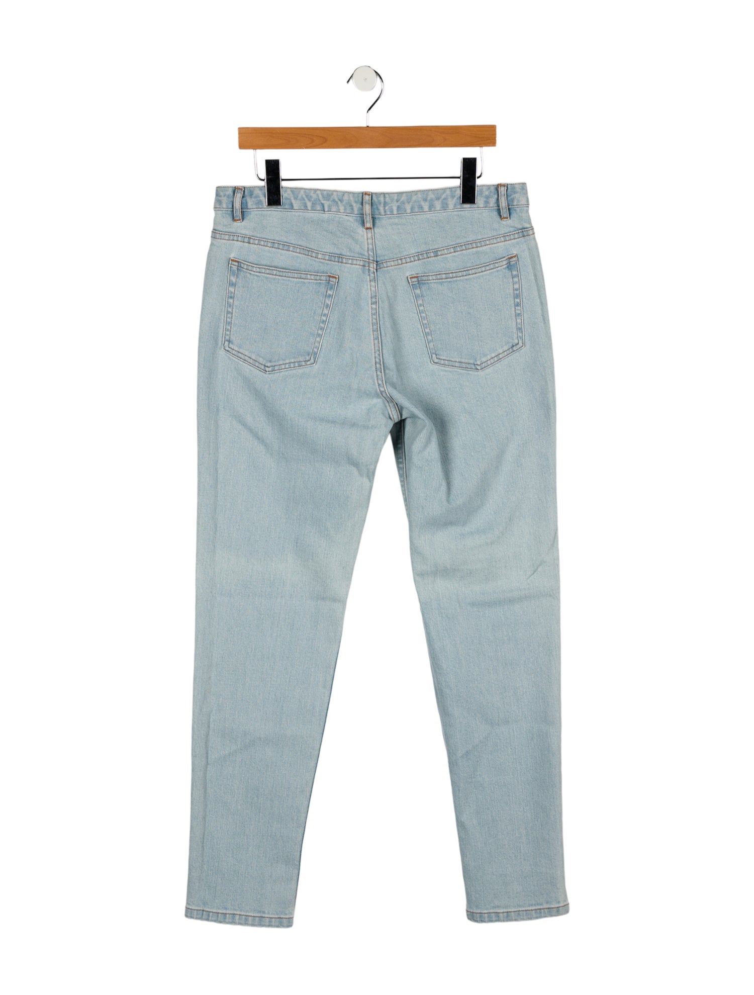 A.P.C. Mid-Rise Straight Leg Jeans
