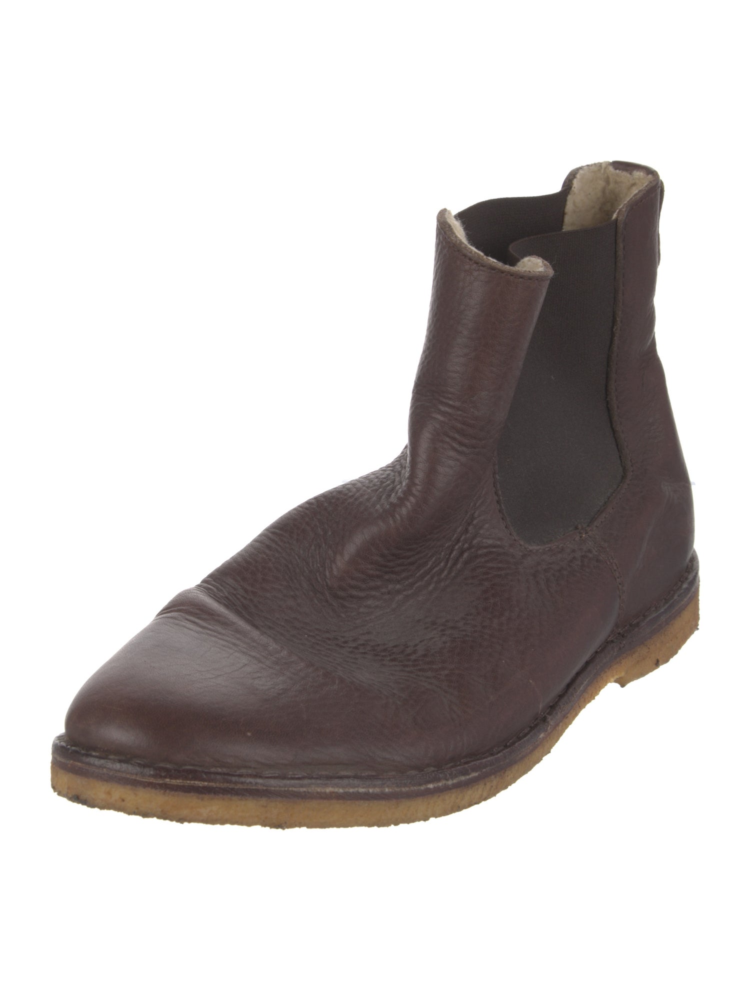 A.P.C. Leather Chelsea Boots