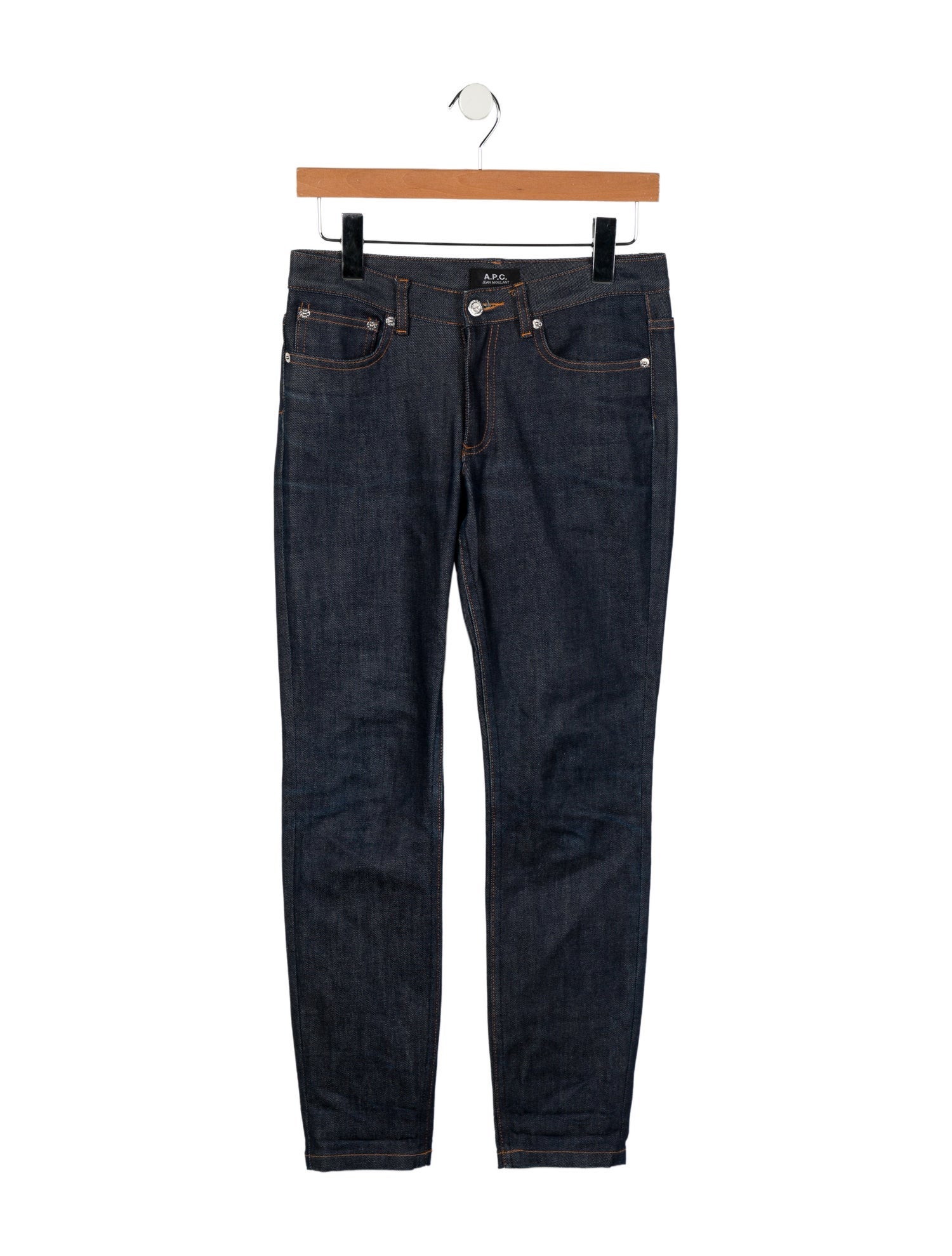 A.P.C. Mid-Rise Skinny Leg Jeans