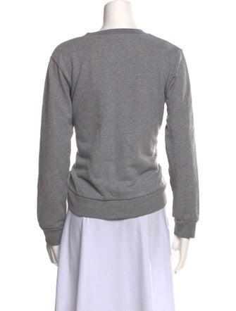 A.P.C. Graphic Print Crew Neck Sweatshirt