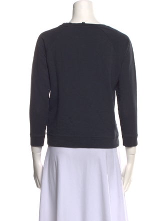 A.P.C. Graphic Print Crew Neck Sweatshirt