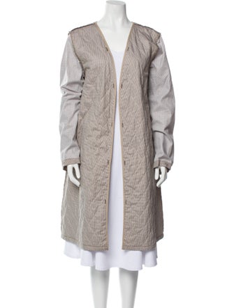 A.P.C. Plaid Print Coat