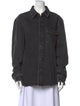 A.P.C. Long Sleeve Button-Up Top
