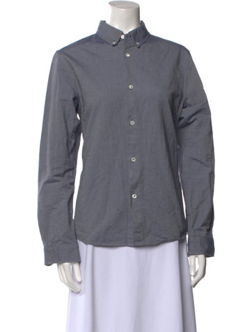 A.p.c. Tops Long Sleeve Button-Up Top M