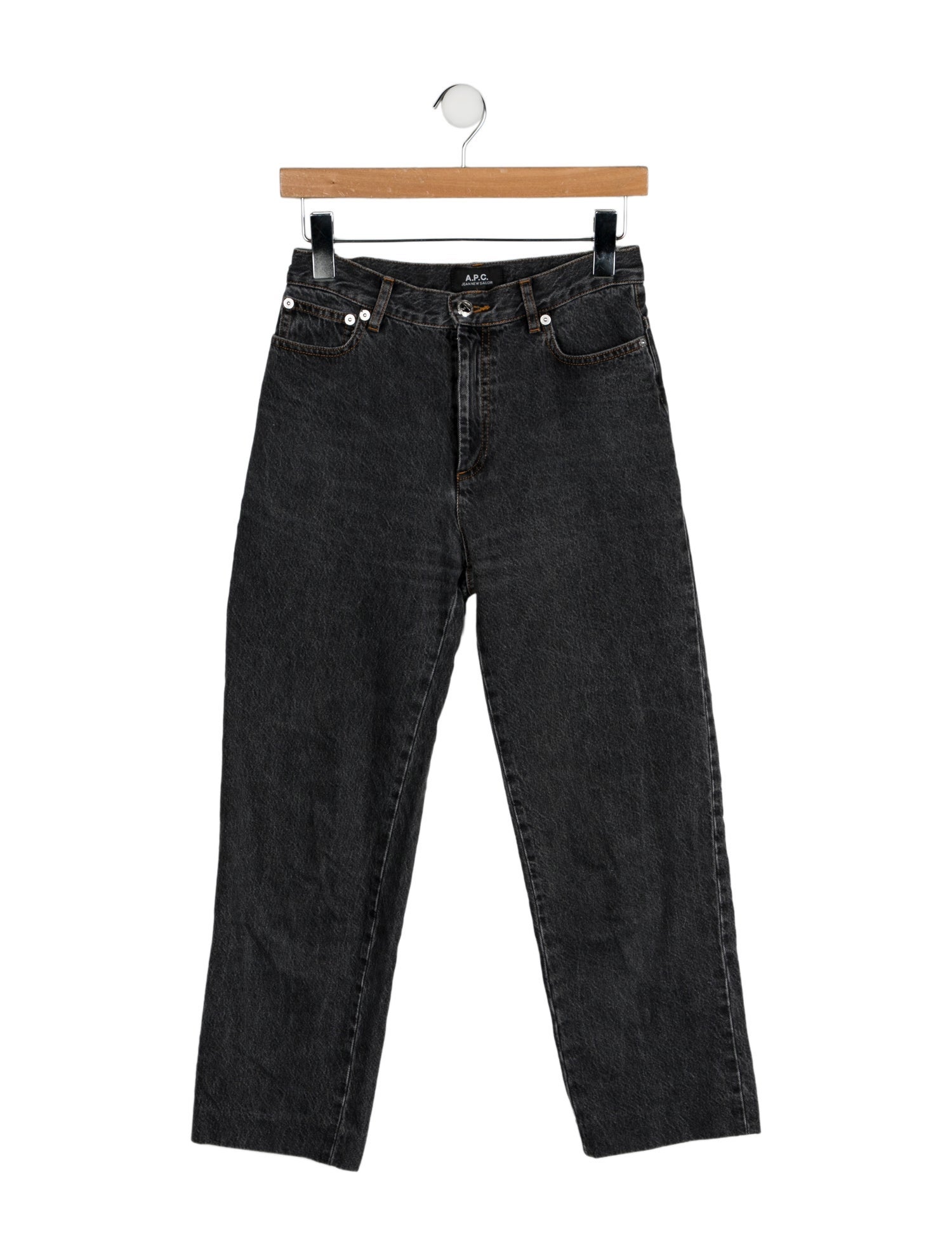 A.P.C. High-Rise Wide Leg Jeans