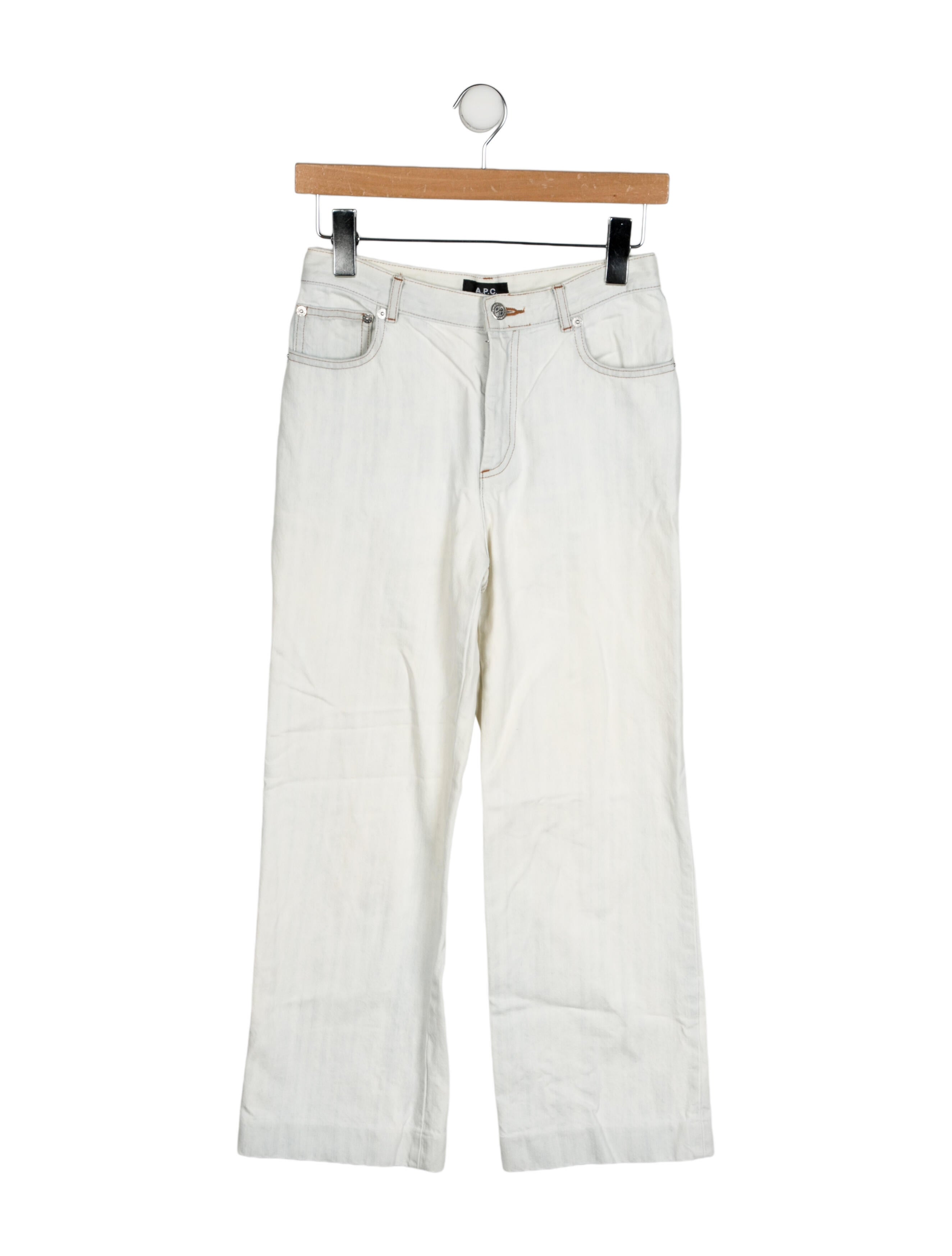 A.P.C. High-Rise Wide Leg Jeans
