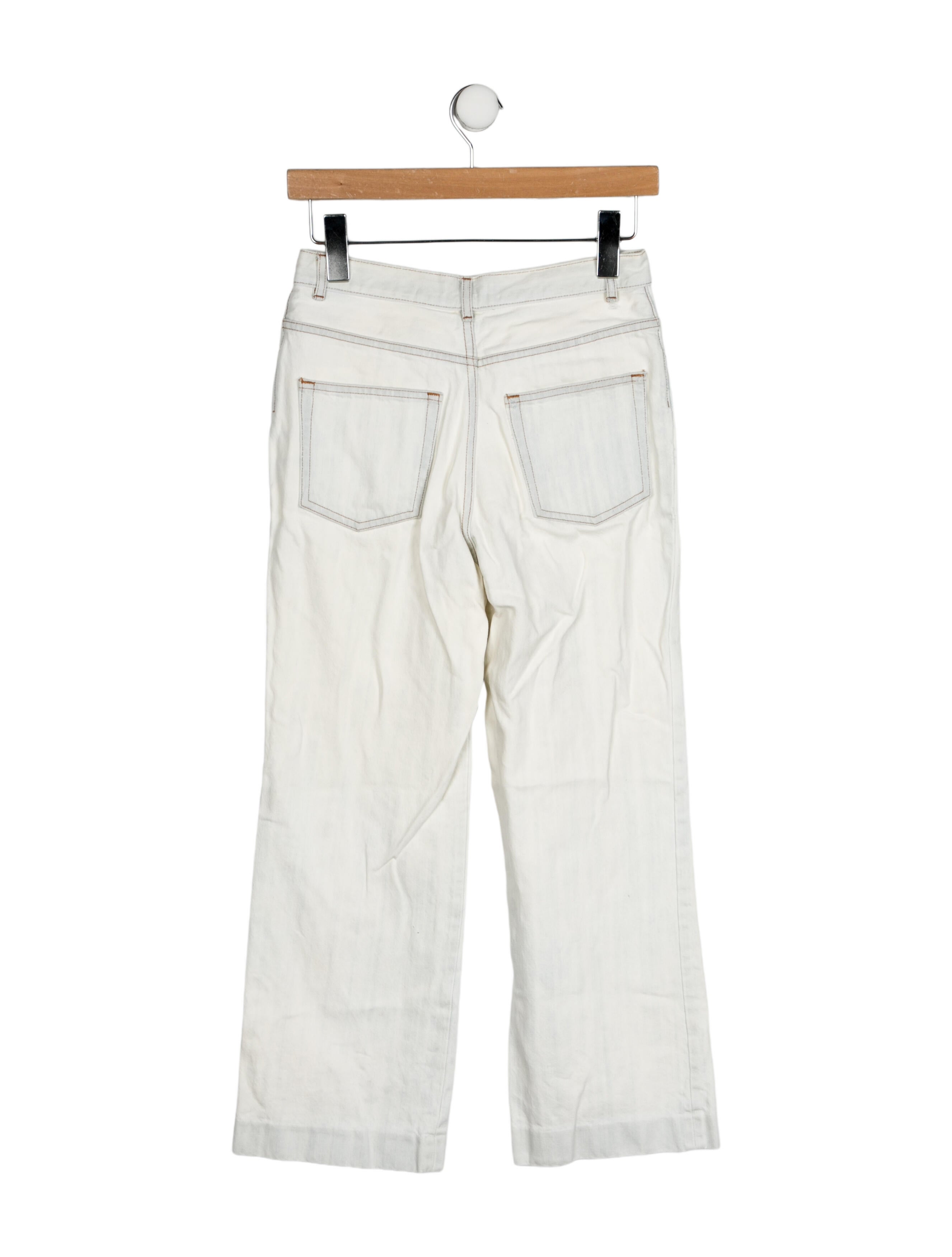 A.P.C. High-Rise Wide Leg Jeans