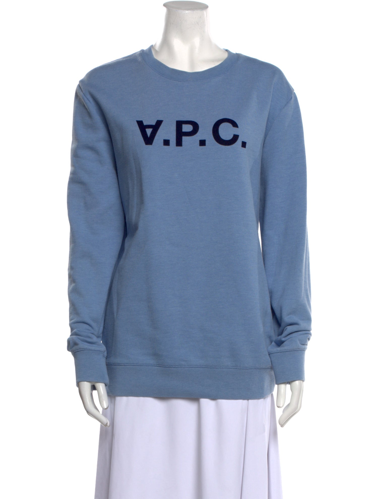 A.P.C. Graphic Print Crew Neck Sweatshirt