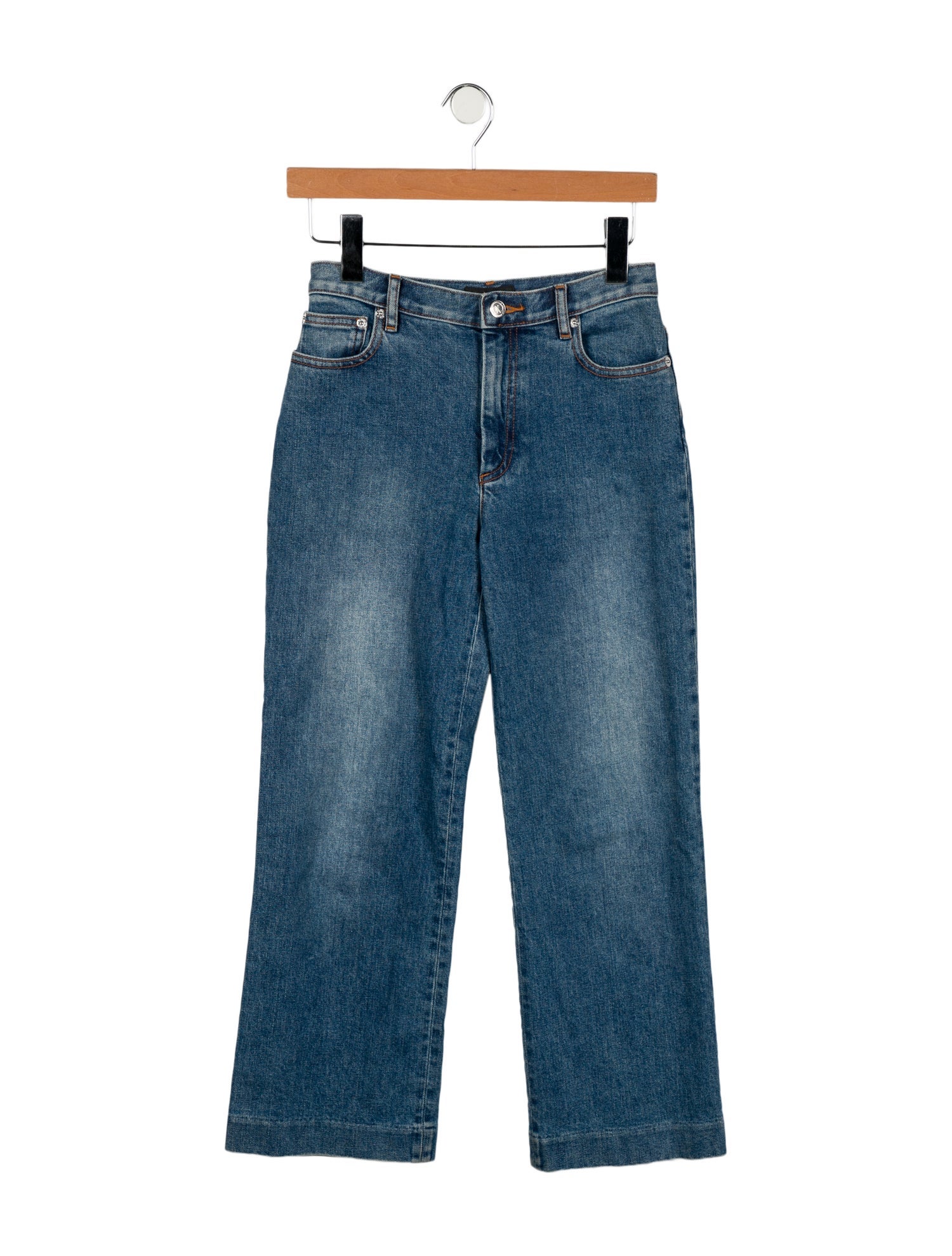 A.P.C. Mid-Rise Straight Leg Jeans