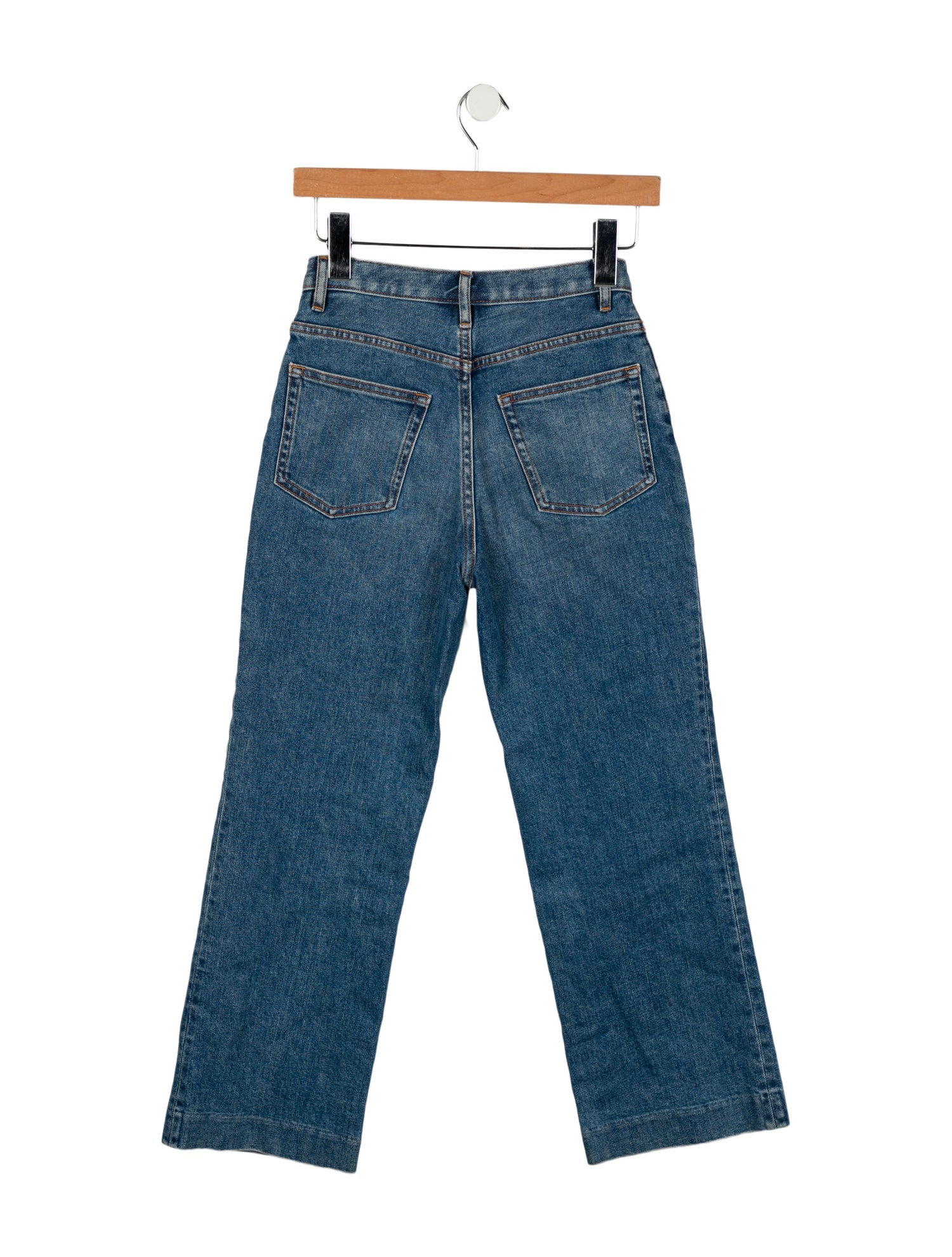 A.P.C. Mid-Rise Straight Leg Jeans