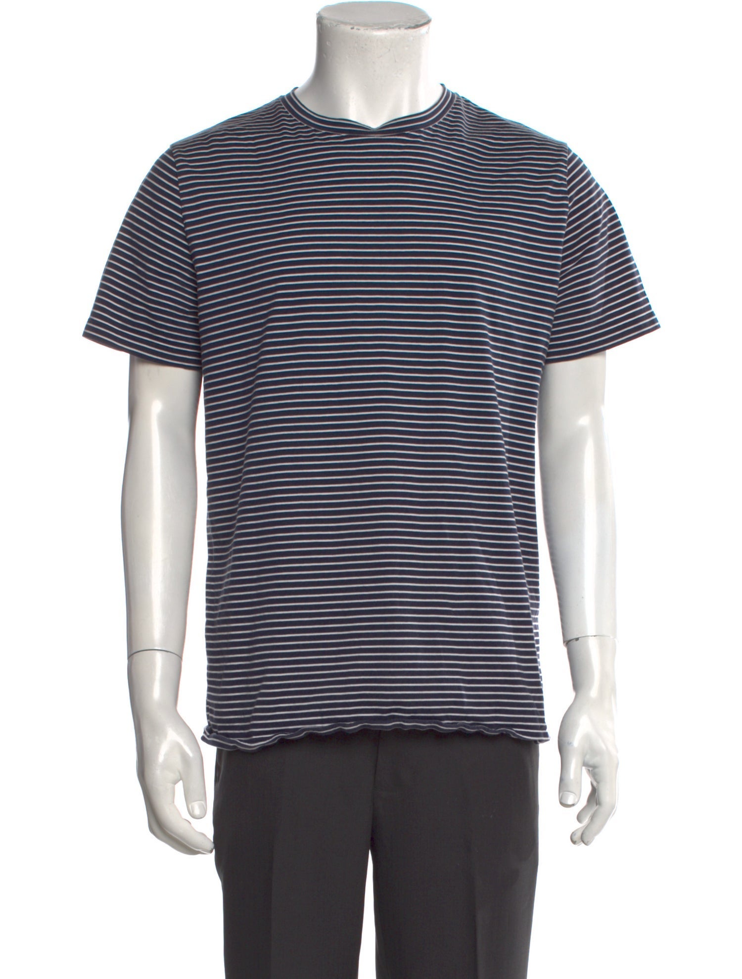 A.P.C. Striped Crew Neck T-Shirt
