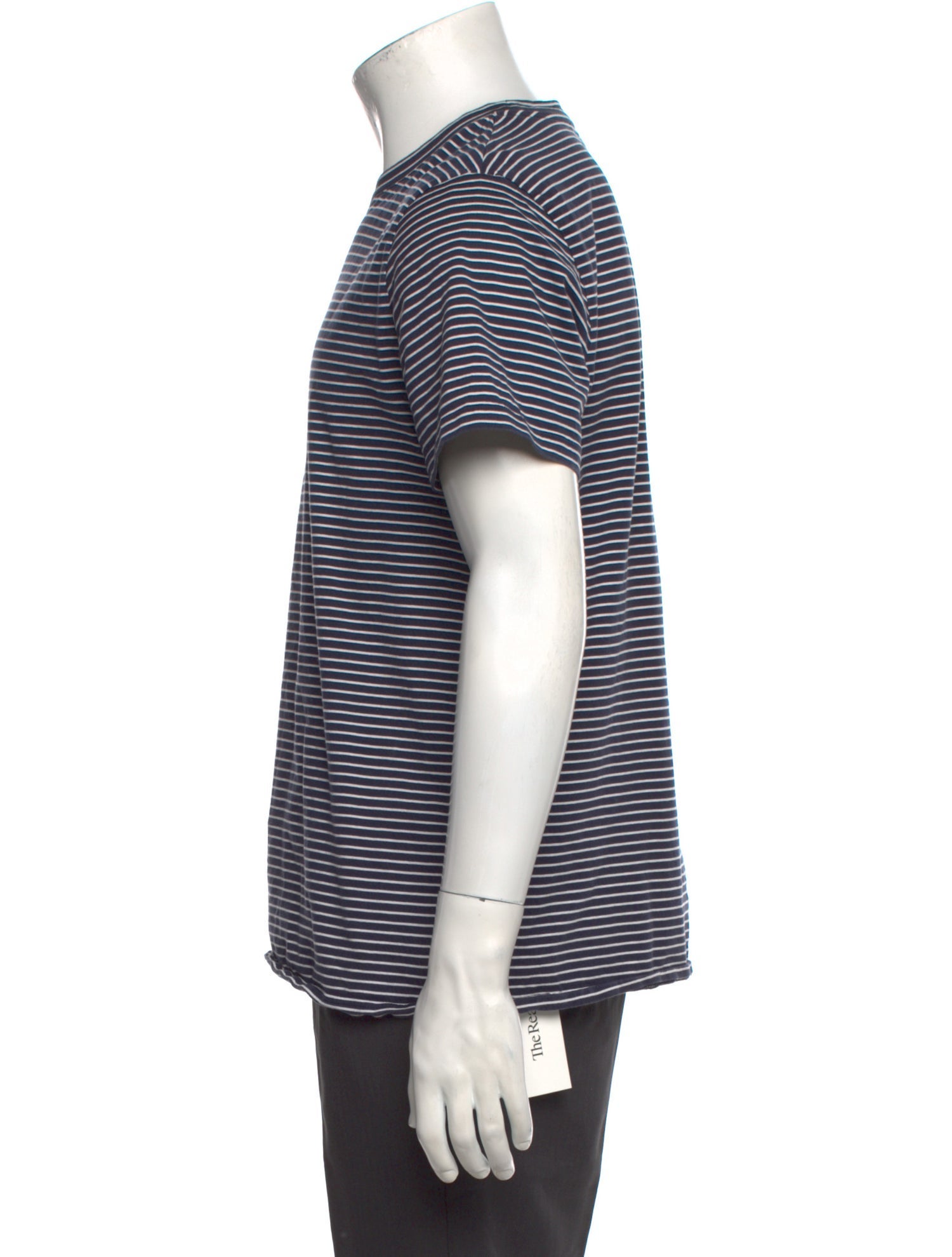 A.P.C. Striped Crew Neck T-Shirt