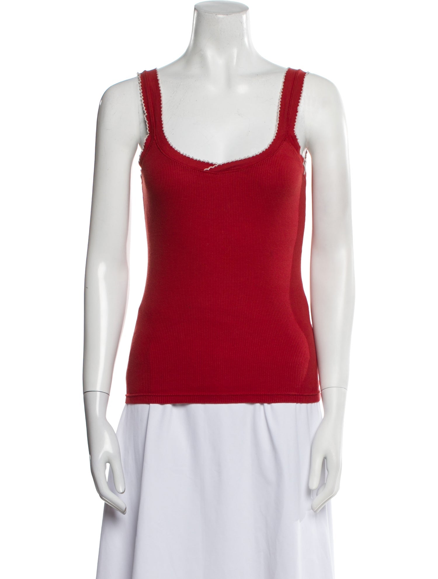 A.P.C. Scoop Neck Sleeveless Top