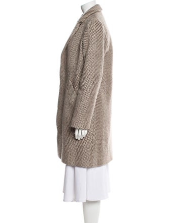 A.P.C. Virgin Wool Striped Coat