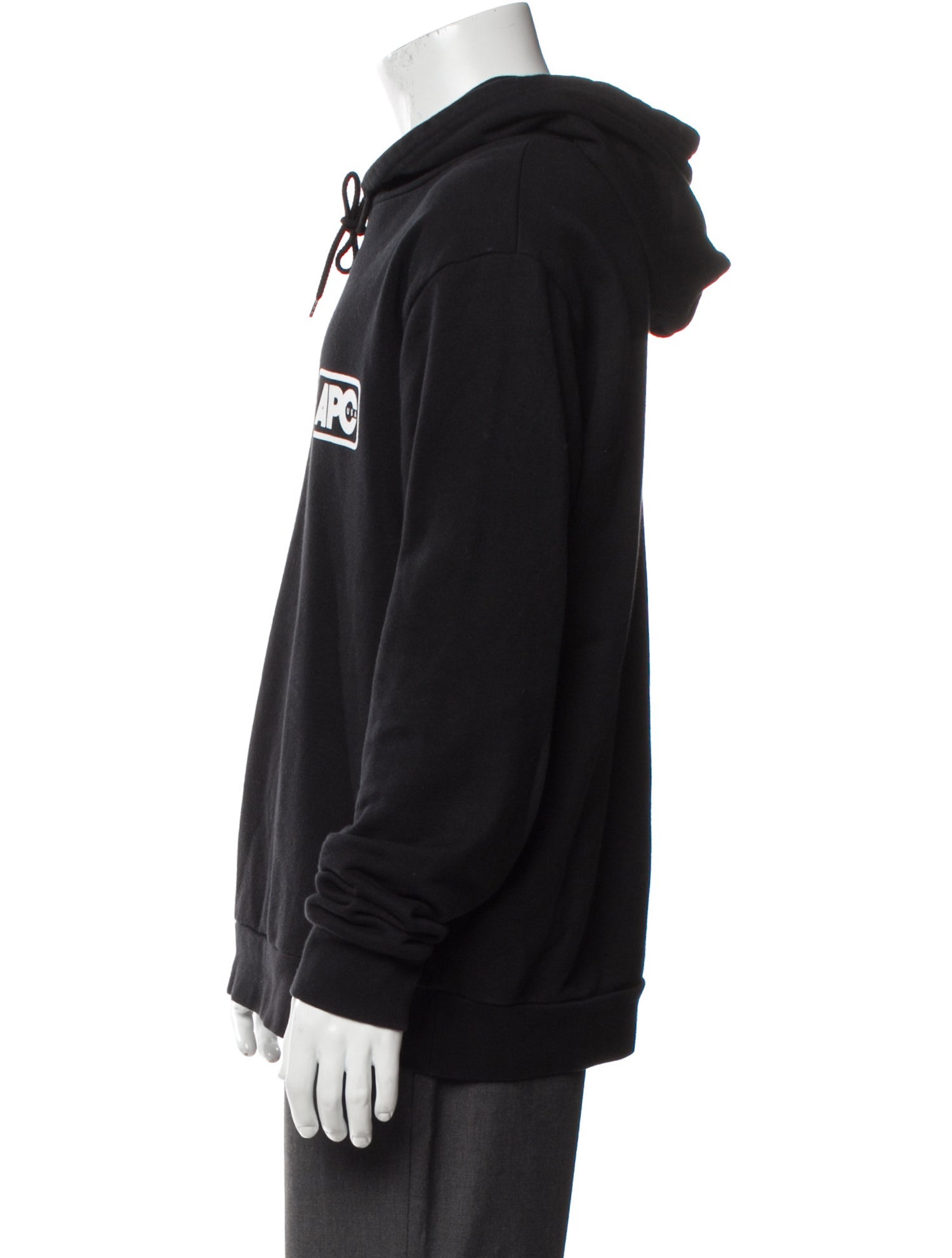 A.P.C. Graphic Print Crew Neck Hoodie