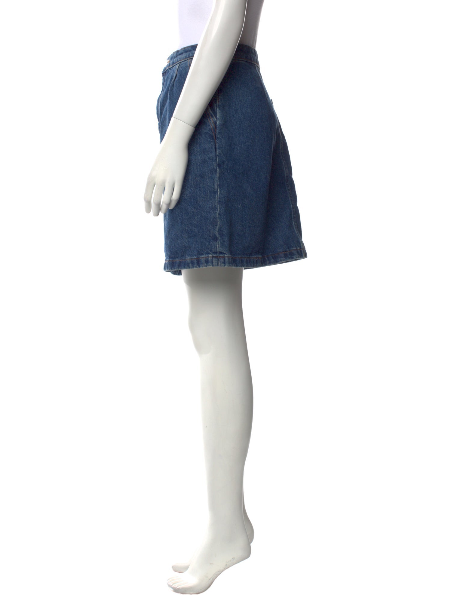 A.P.C. Whipstitch Trim Mini Skirt