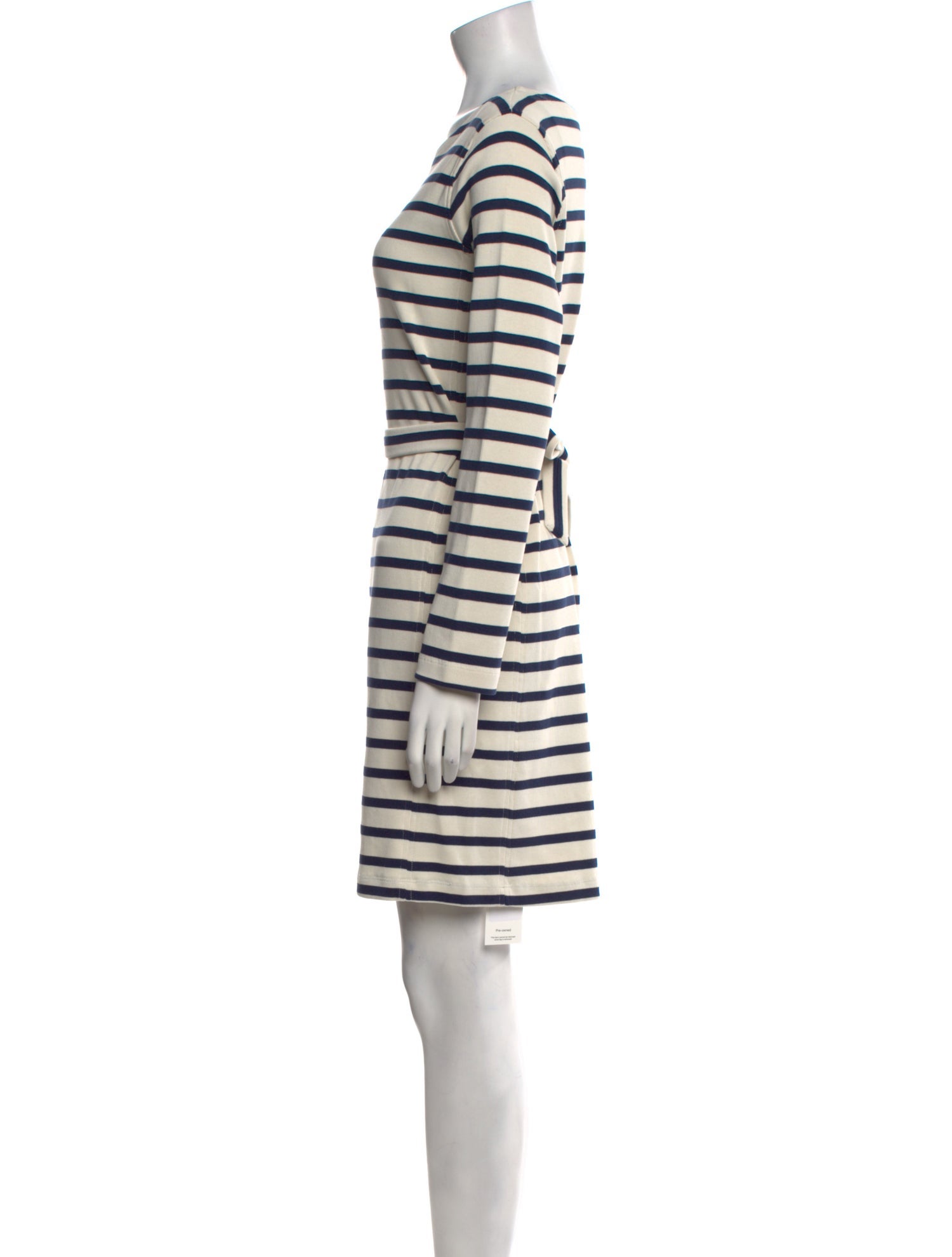 A.P.C. Striped Mini Dress