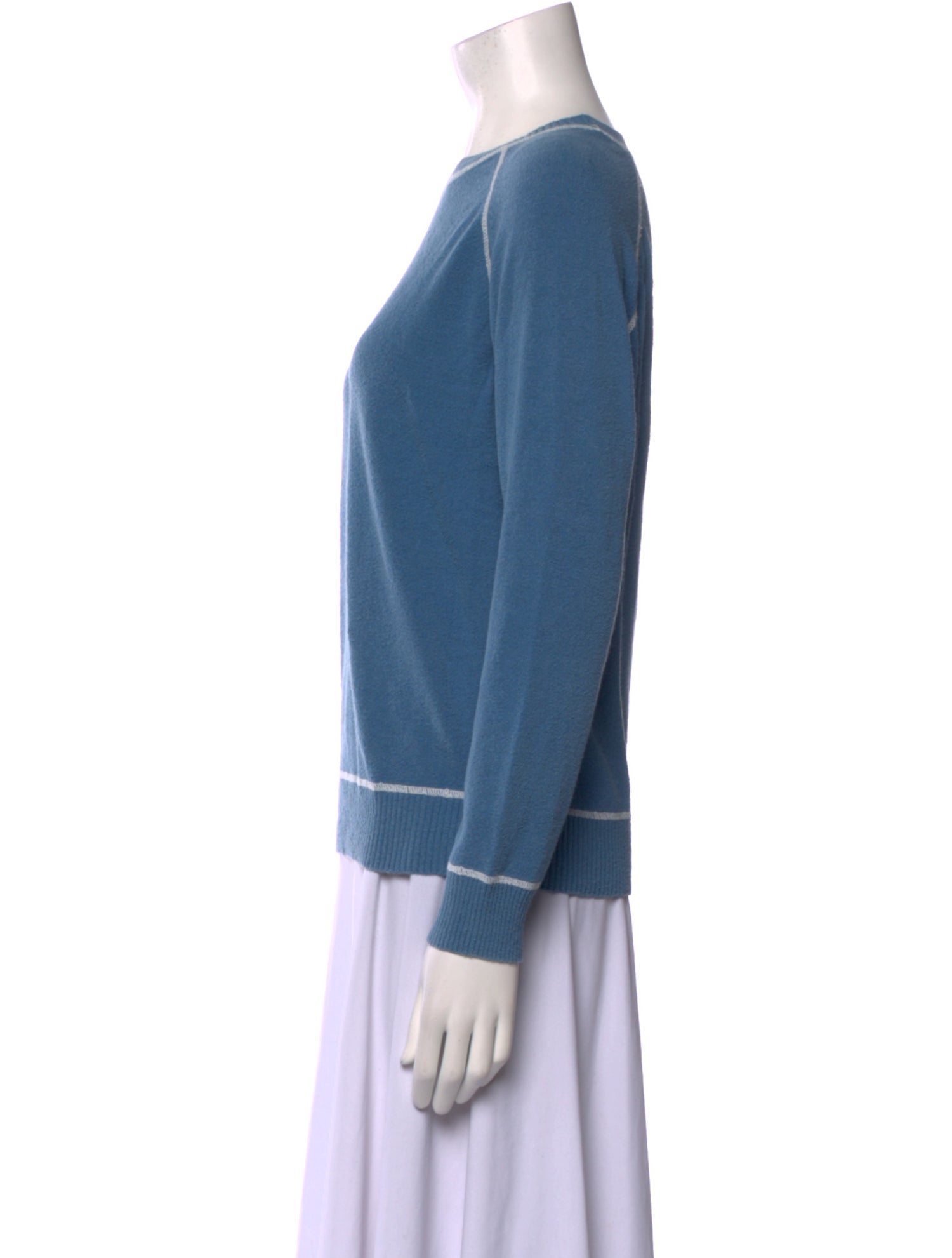 A.P.C. Bateau Neckline Long Sleeve Sweatshirt