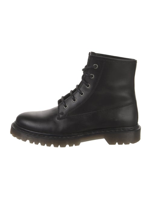 A.P.C. Leather Combat Boots