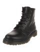 A.P.C. Leather Combat Boots