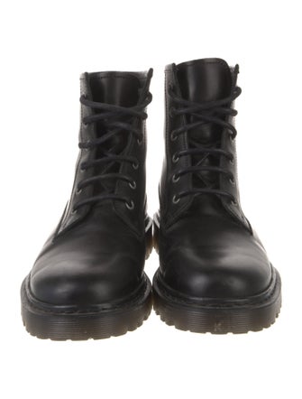 A.P.C. Leather Combat Boots